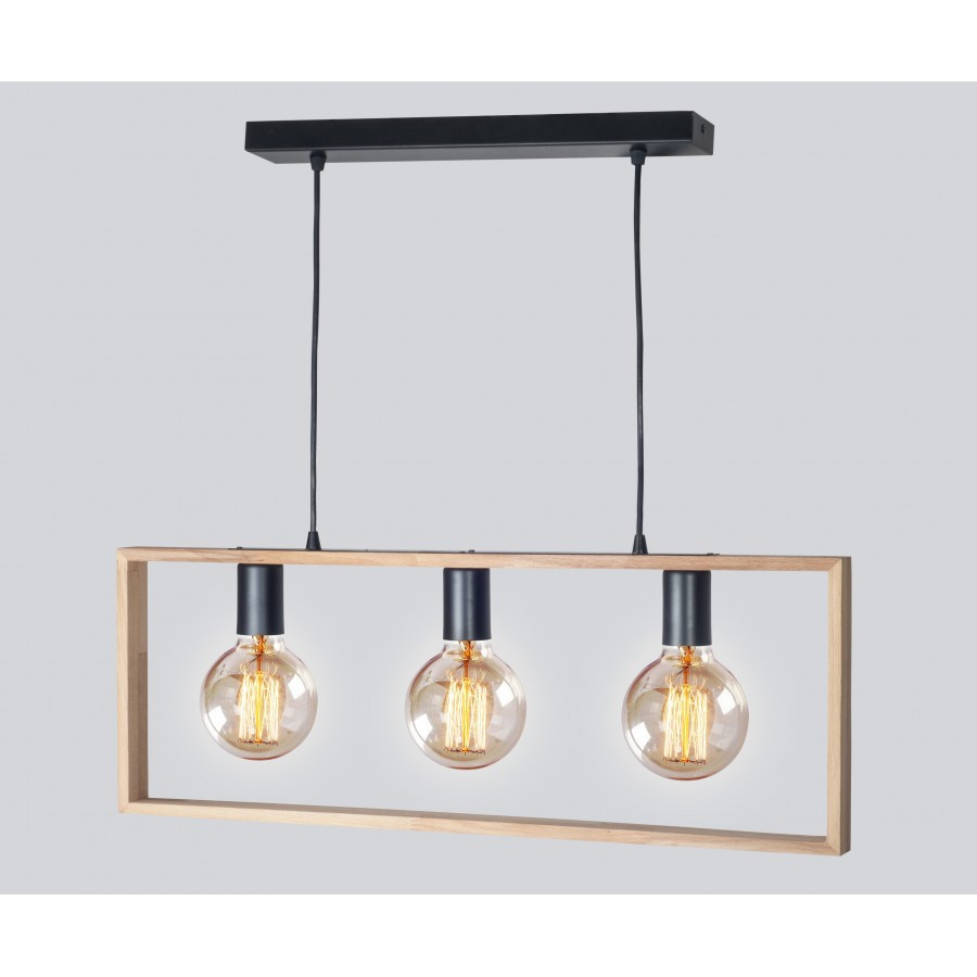Світильник Vesta Light Wooden Frame 64213 Натуральний, фото 1