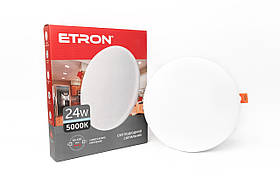 Світлодіодний світильник ETRON Decor 1-EDP-614 24W 5000К ІР20 круг