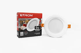Світлодіодний світильник ETRON Decor 1-EDP-625 9W 4200K ІР40 круг