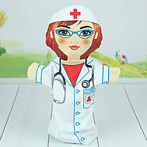 Іграшка рукавичка для лялькового театру Лікар, 31 см.