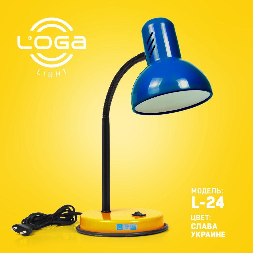 Лампа настільна LOGA L-24 (Слава Україні)