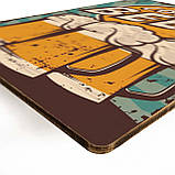 Дерев'яний Постер Beer cold, фото 3