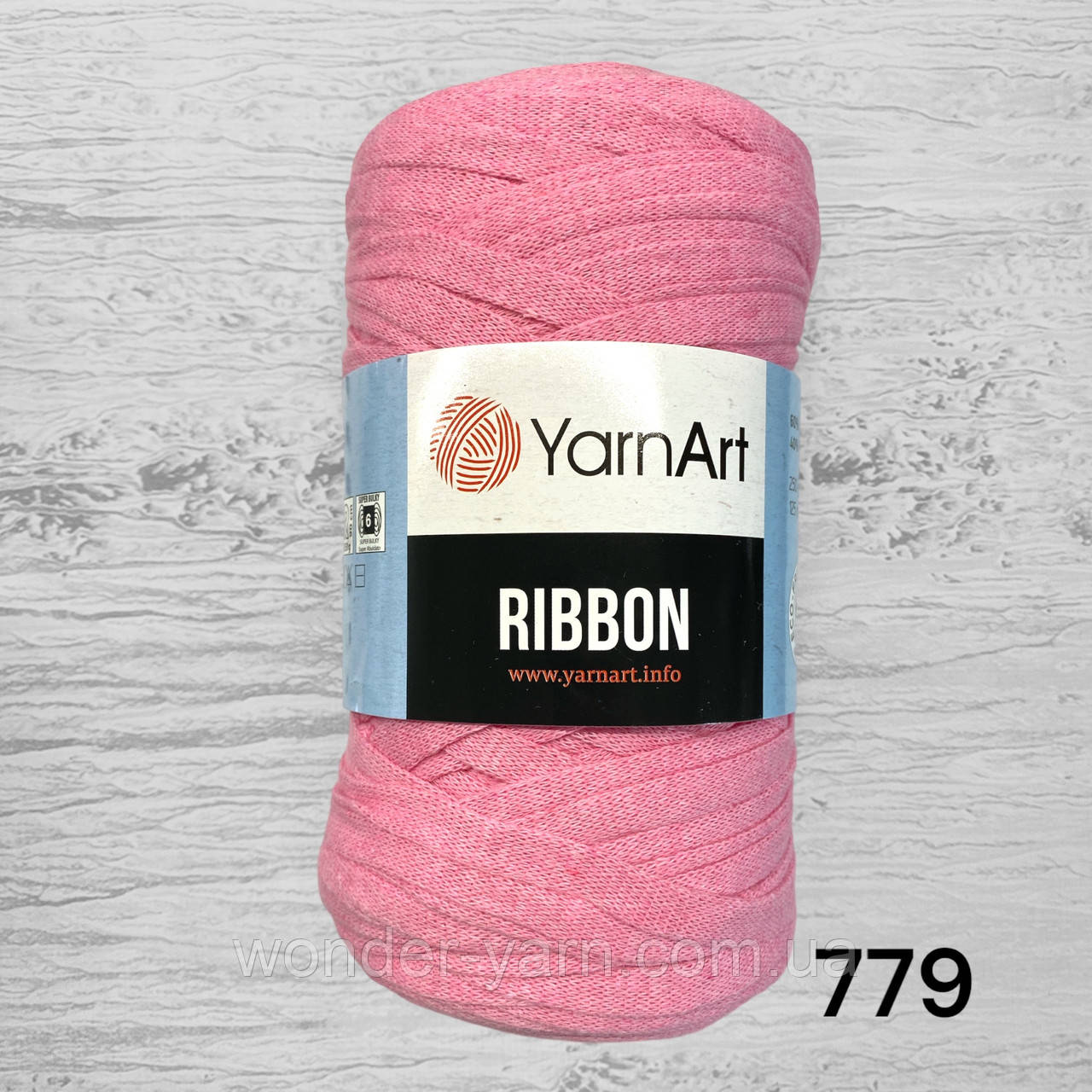 Трикотажна пряжа YarnArt Ribbont / ЯрнАрт Ріббон 779: продажа, цена в ...