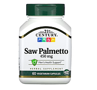 Сереноя "Saw Palmetto" 21st Century, 450 мг, 60 капсул