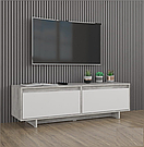 Сучасна тумба під ТВ із двома місткими висувними ящиками з ДСП Комод для телевізора 140 см, фото 4