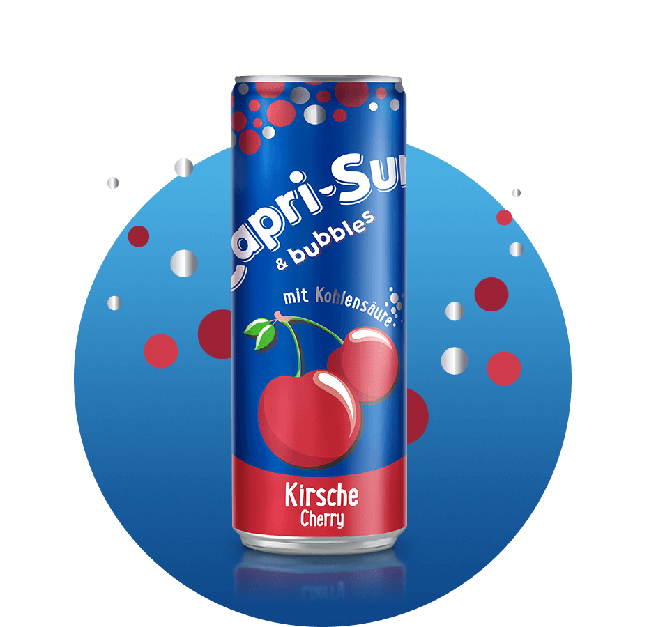 Газований напій Capri Sun & Bubbles Cherry 330 ml