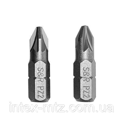 Біти S&R PZ2 x 25 мм 2 шт