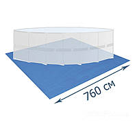 Подстилка для басейна для надувных изделий Intex 18935 (Intex 11510), 760 х 760 см, квадратна