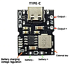 Плата Power Bank павербанк 18650 USB type-c 2а, фото 2