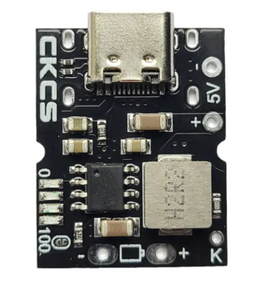 Плата Power Bank павербанк 18650 USB type-c 2а, фото 1