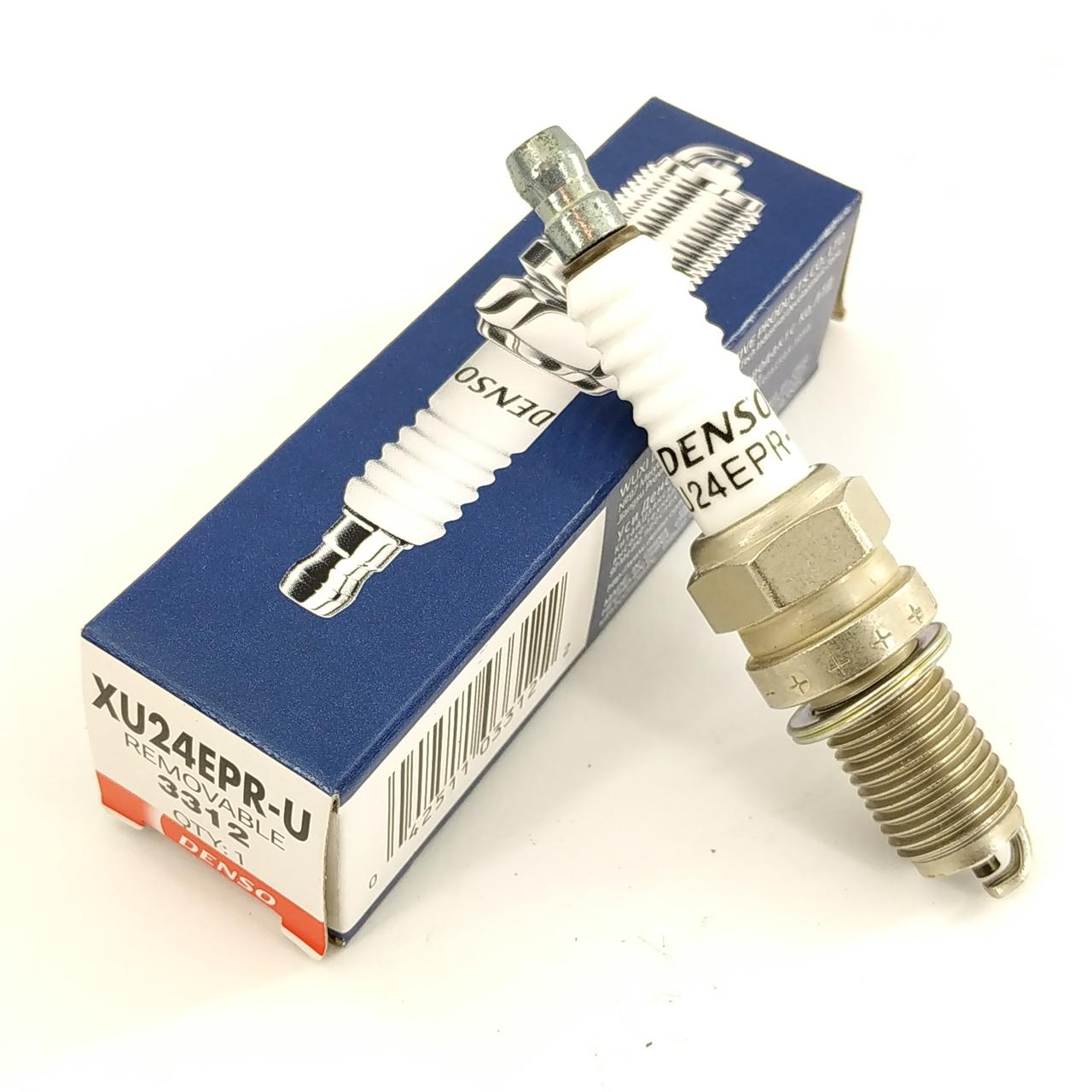 Свічка запалювання квадроцикла DENSO 3312 XU24EPRU 250 300 40000 600 800 1000 кубів 16 мм