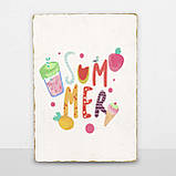 Дерев'яний Постер Літо, фото 6