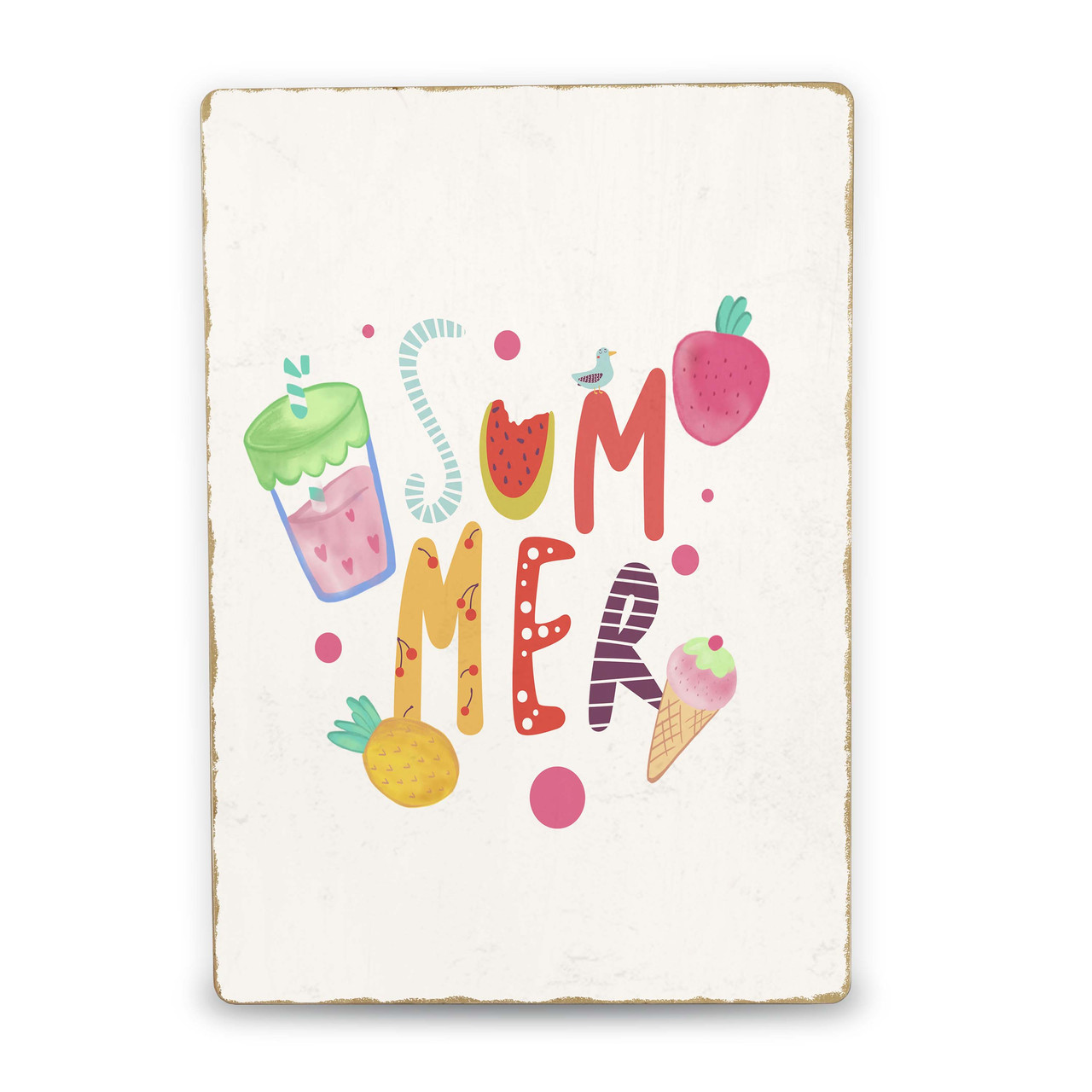 Дерев'яний Постер Літо, фото 1