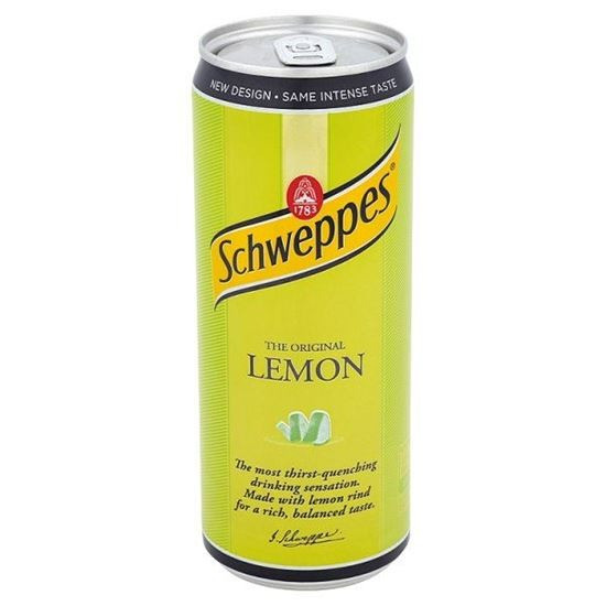 Газований напій Schweppes Lemon 330ml