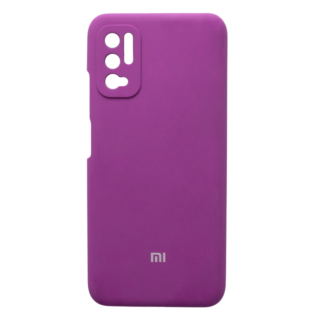 Чохол Silicone Case Premium для Xiaomi Redmi Note 10 5G / Poco M3 Pro Fuchsia