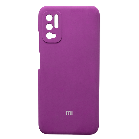 Чохол Silicone Case Premium для Xiaomi Redmi Note 10 5G / Poco M3 Pro Fuchsia, фото 1