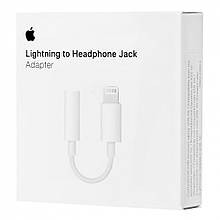 Переходник Lightning to 3.5mm Headphone Jack Adapter ORIGINAL