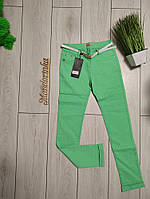 Жіночі літні джинси, колір м'ята С-М розмір