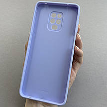 Чохол для Xiaomi Redmi Note 9s мрамуровий чохол із захистом камери на телефон сяомі редмі нот 9с бузковий q7k, фото 3