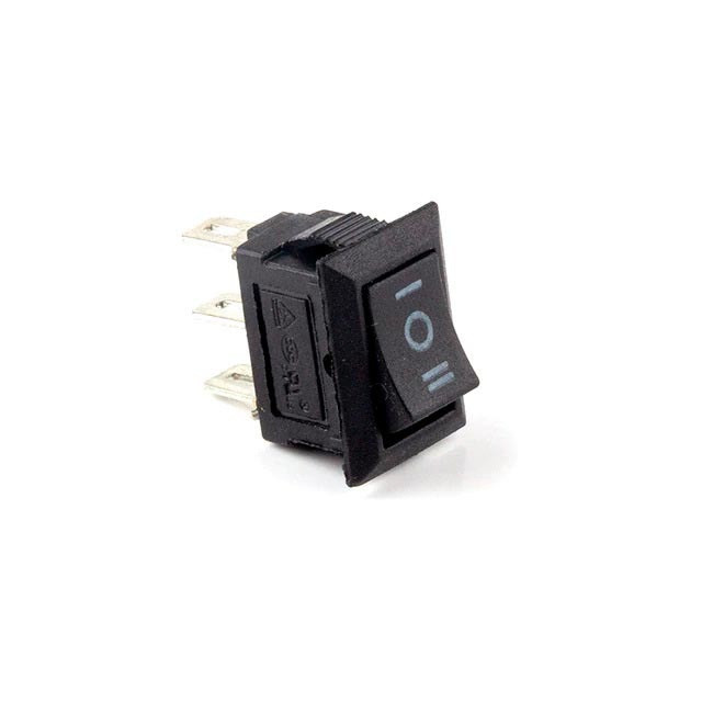 Перемикач KCD4 ON-OFF-ON 3pin 250 В 3 А 10*15
