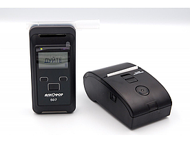 Універсальний електрохімічний алкотестер з принтером - АлкоФор 507