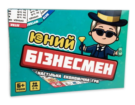 Настільна гра Юний бізнесмен, укр. мова, Стратег, 30341