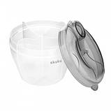 Харчовий контейнер, Akuku A0561 сірий, фото 2