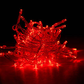 Електрогірлянда світлодіодна Yes Fun "Christmas time" 100 ламп червона 5 м. 8 реж.мить код: 801152