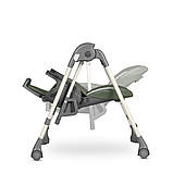 Стілець для годування з функцією гойдалки Lionelo LAURICE GREEN OLIVE, фото 3