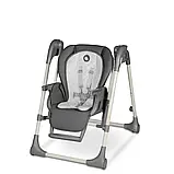 Стілець для годування з функцією гойдалки Lionelo LAURICE GREY STONE, фото 4