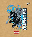 Зошит шкільна А5 12 клітка YES Avenger Крафт набір 10 шт. (765068), фото 2