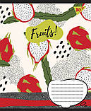 А5/48 лін. YES Fruits Зошит шкільний дя записів набір 10 шт (766025), фото 2