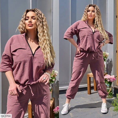 Купить Костюм брючный женский легкий стильный на лето молодежный блузка ...