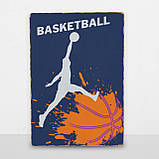 Дерев'яний Постер Баскетбол, фото 6
