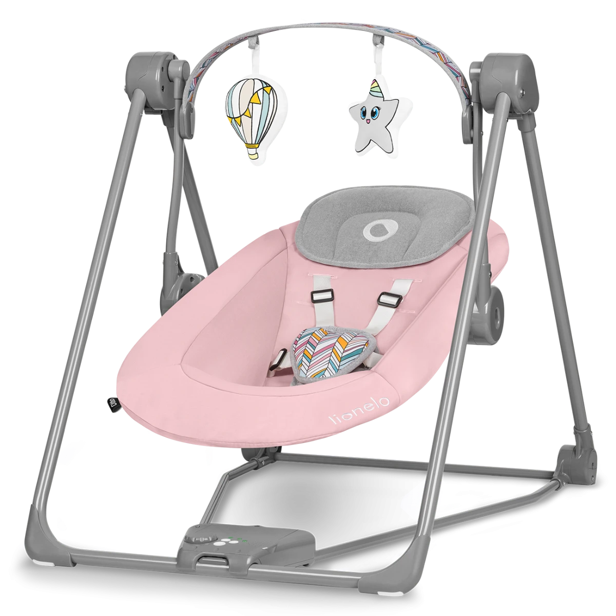 Шезлонг Lionelo OTTO PINK BABY