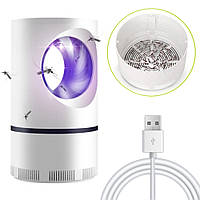Уничтожитель комаров и насекомых Mosquito Killer 360, с USB / Отпугиватель комаров / Лампа-ловушка
