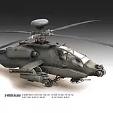 AH-64A APACHE. Збірна модель вертольота у масштабі 1/48. ACADEMY 12262, фото 2