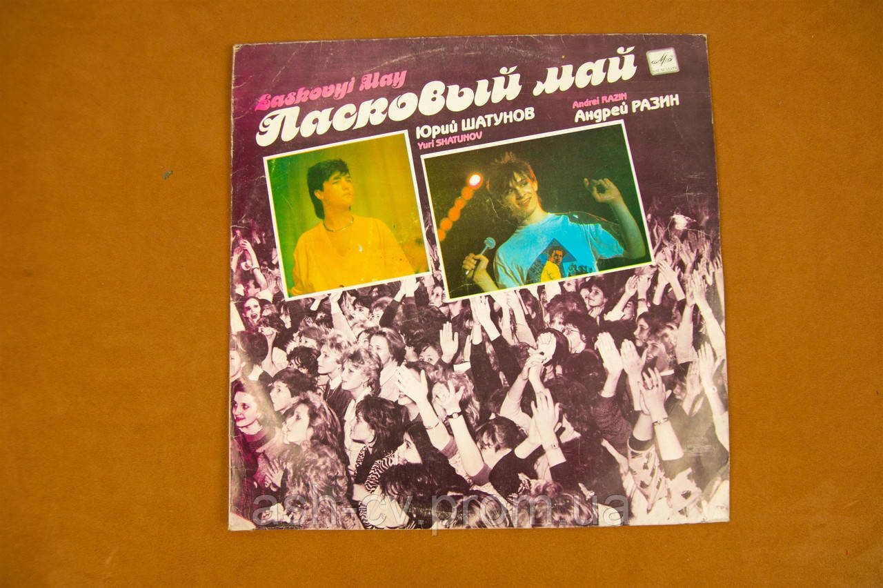 Виниловая пластинка Юрий Шатунов - Ласковый Май 1989 (№164)  (ID#1854658551), цена: 440 ?, купить на Prom.ua