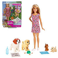 Barbie Doggy Daycare FXH08 Кукла Барби Щенячий детский сад