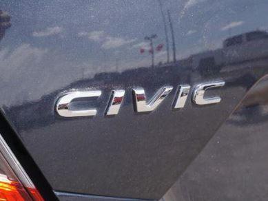 Шильдик емблема напис на багажник HONDA CIVIC  Хонда СІВІК  колір хром