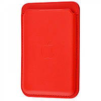 Картхолдер Leather Wallet with MagSafe red