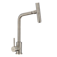 Змішувач для кухні з обертовим виливом MX SUS-017