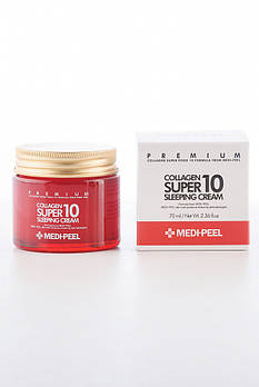 MEDI-PEEL Collagen Super 10 Sleeping Cream Антивіковий нічний крем з колагеном