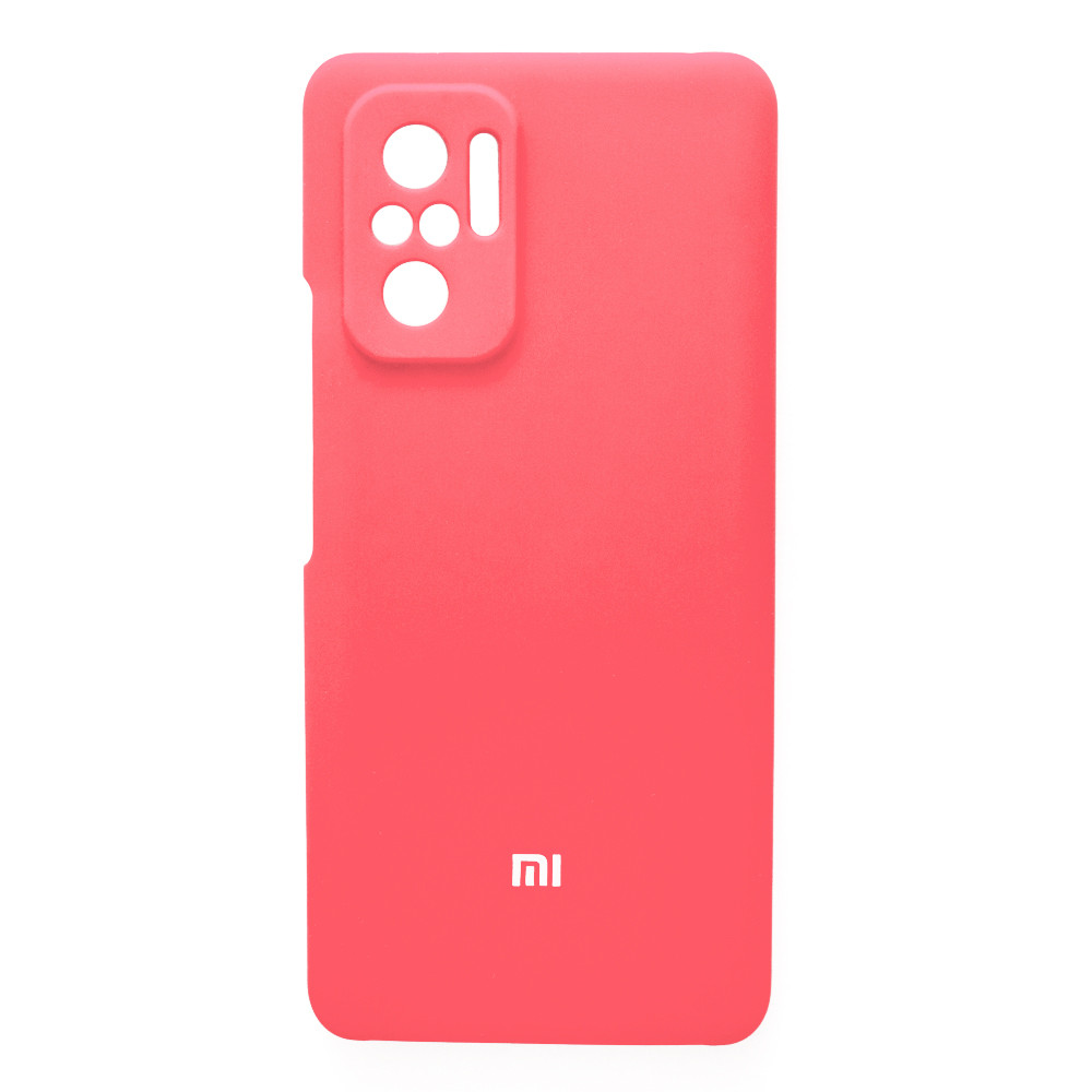 Чохол Silicone Case Premium для Xiaomi Redmi Note 10 / Note 10s Orange