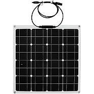 Сонячна панель EcoSun 50w 18В гнучка монокристалічна, фото 3