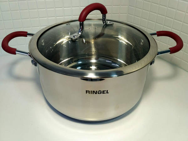 Каструля RINGEL Ingrid 22 см (4.2 л) з кришкою (RG-2001-22)