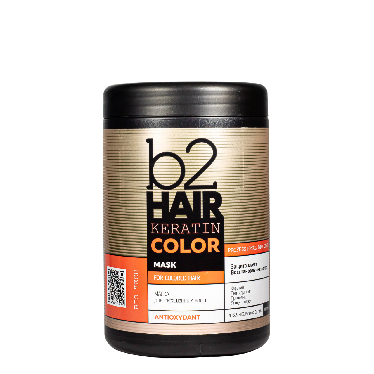 Маска для фарбованого волосся B2 Hair Keratin Color 1000 мл