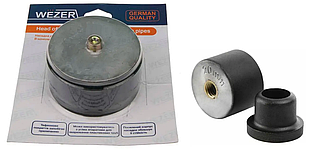 Насадка парна WEZER Ø20 плоска (тефлонове покриття)