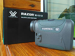 Лазерний далекомір Vortex Razor HD 4000 GB з балістичним калькулятором (LRF-252)