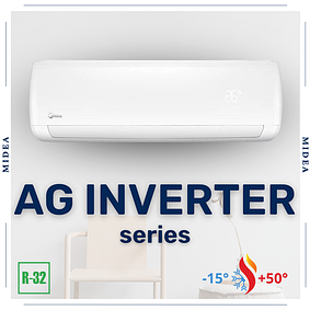 Серія AG inverter (до -15С) новинка 2020 року кондиціонери Midea